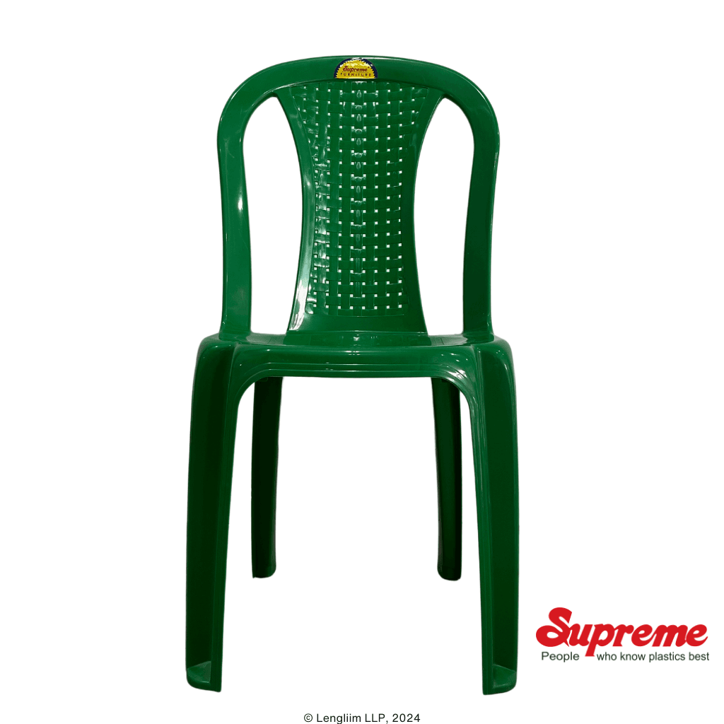 Supreme Furniture Dream Multi Purpose Plastic Chair (Grass Green)