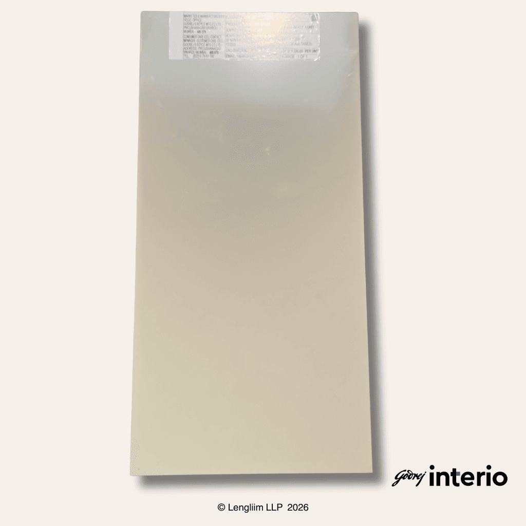Godrej Interio Spare Full Shelf for Slimline Almirah (Royal Ivory)