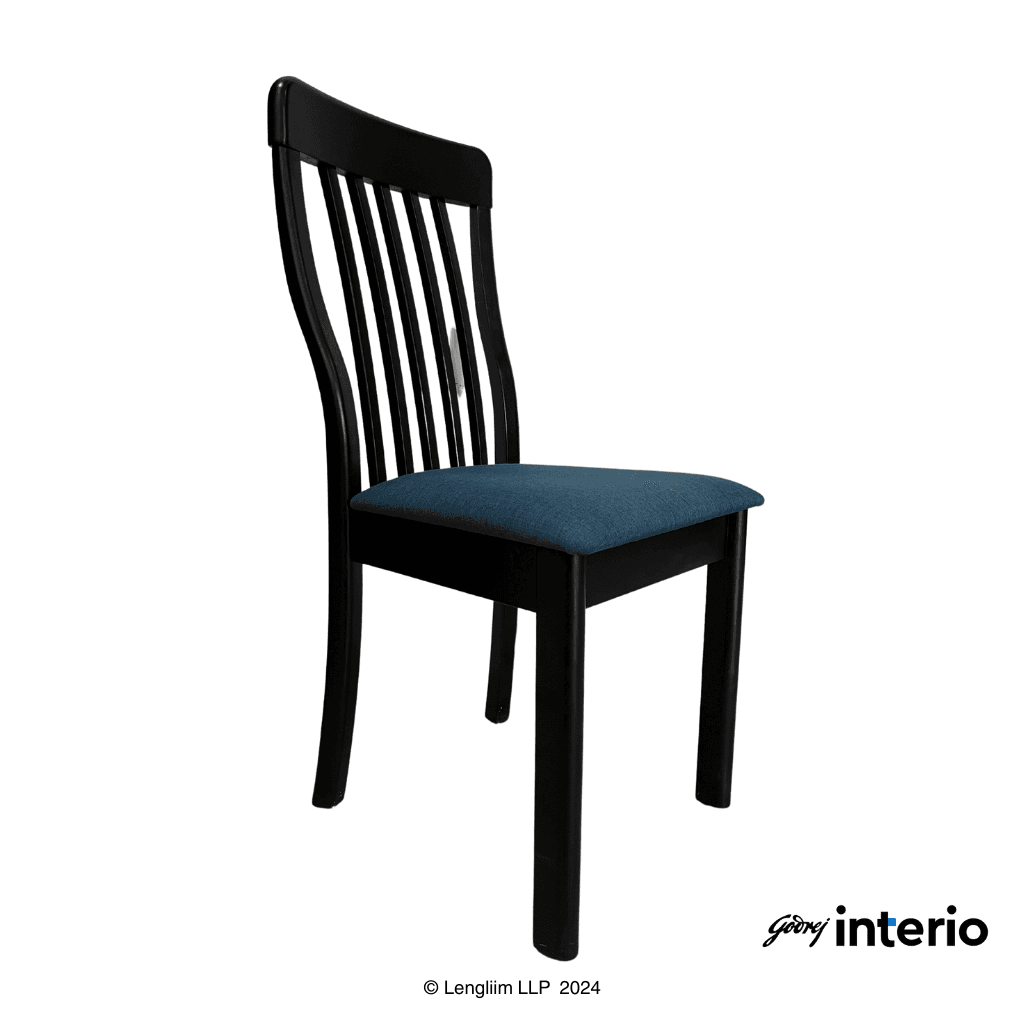 Godrej Interio Allure Dining Chair (Royal Blue)